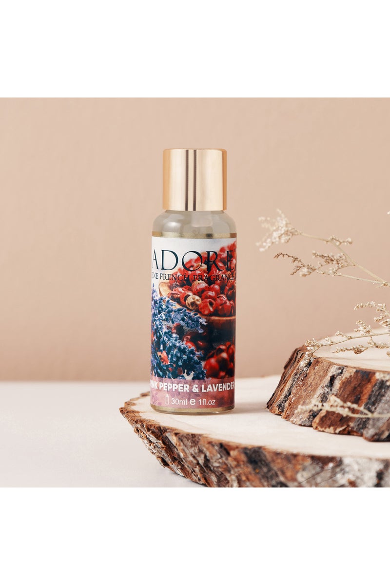 Adore Pink Pepper and Lavender Fragrance Oil - 30 ml - Image 1